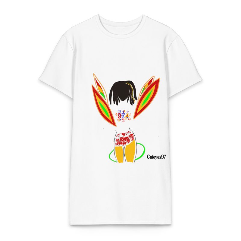Robe Tee-shirt en coton 974 - 01664