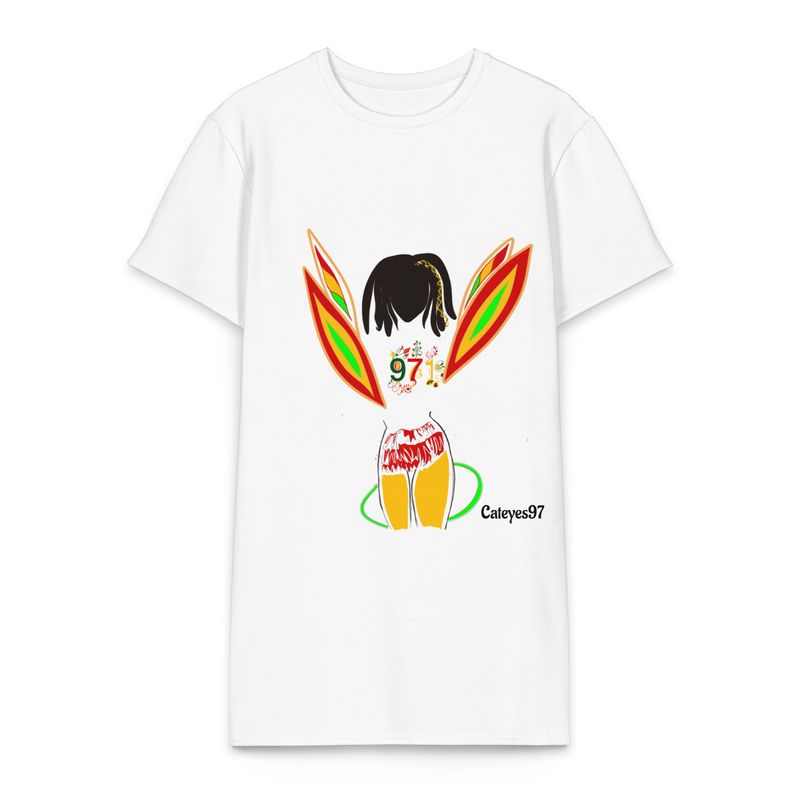 Robe Tee-shirt en coton fée 971 - 01665