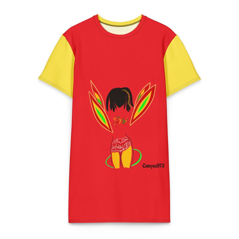 Robe Tee-shirt en coton fée 973 - 01671