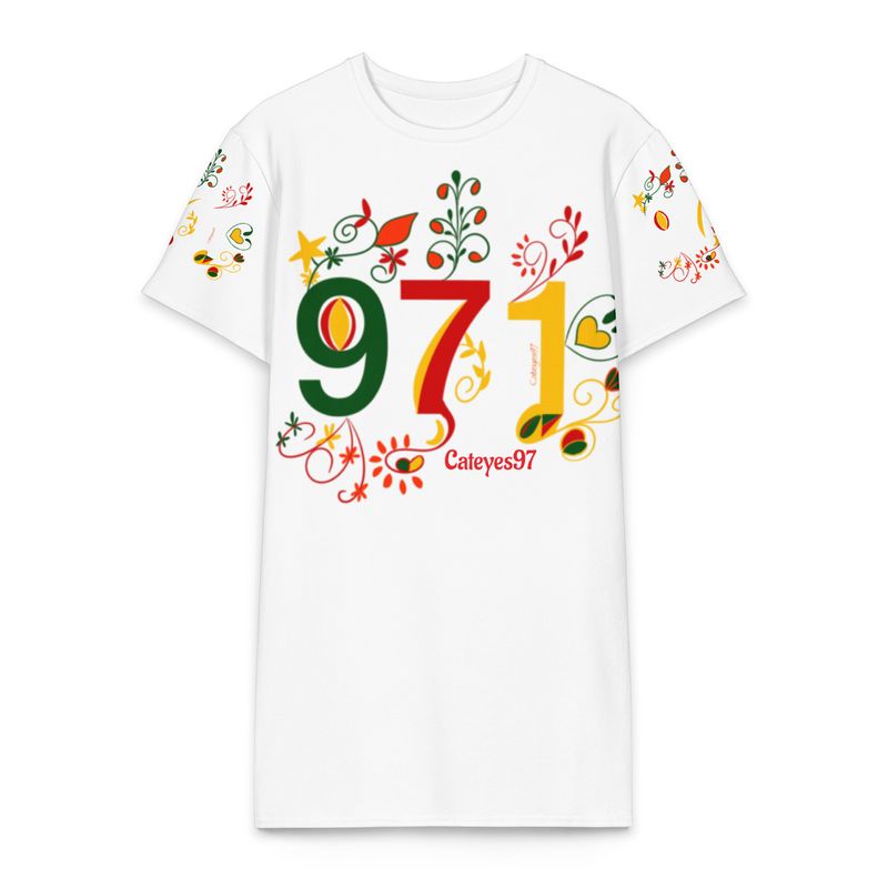 Robe Tee-shirt en coton 971 - 01656