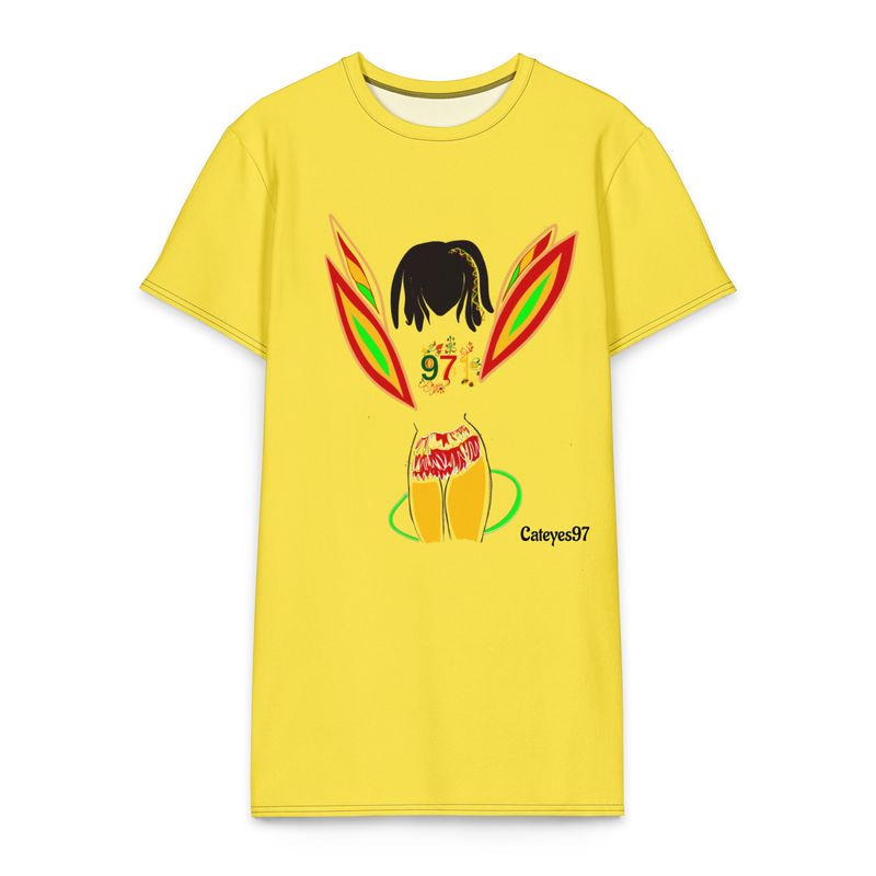 Robe Tee-shirt en coton fée 971 - 01661