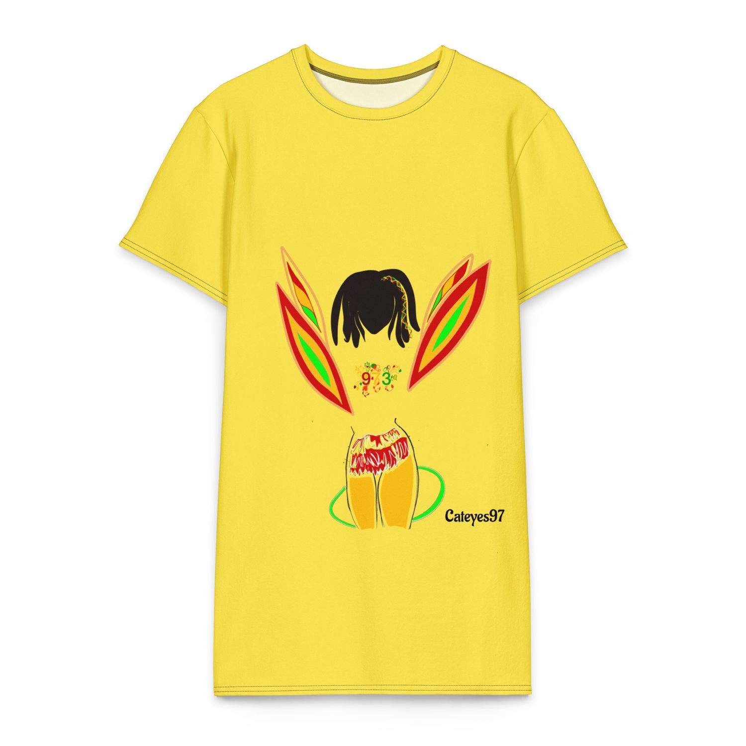 Robe Tee-shirt en coton fée 973 - 01663 Robe Tee-shirt en coton fée 973 - 01663