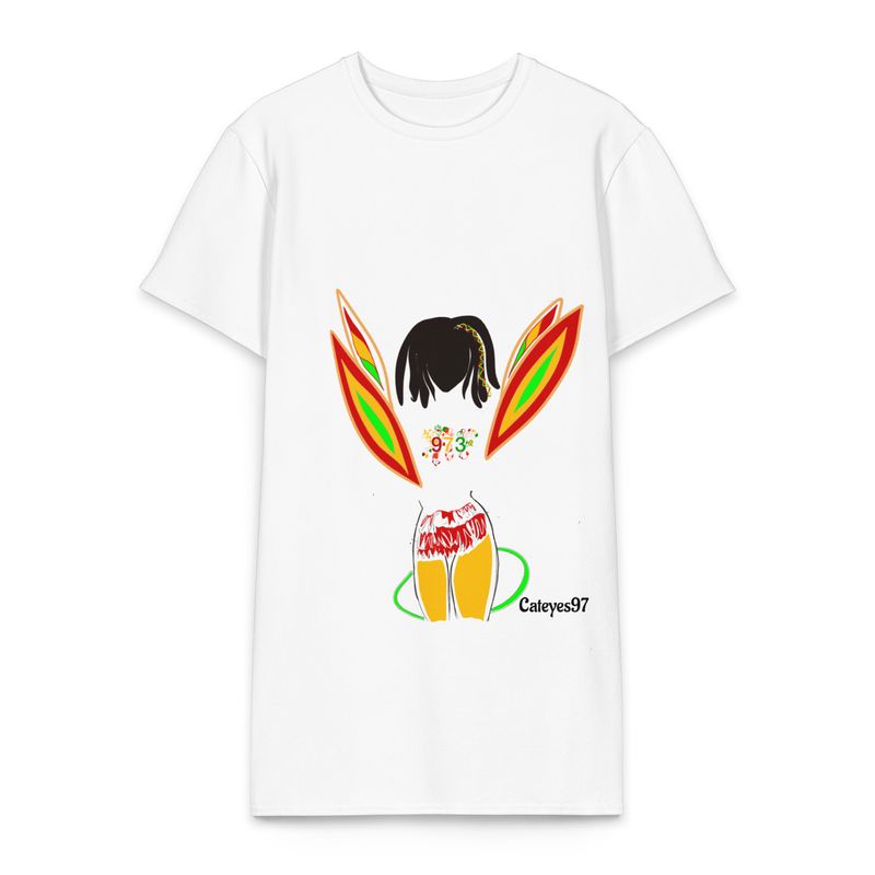 Robe Tee-shirt en coton fée 973 - 01667