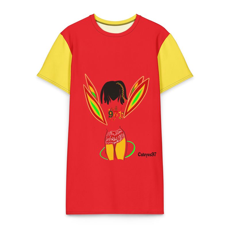 Robe Tee-shirt en coton fée 971 - 01669
