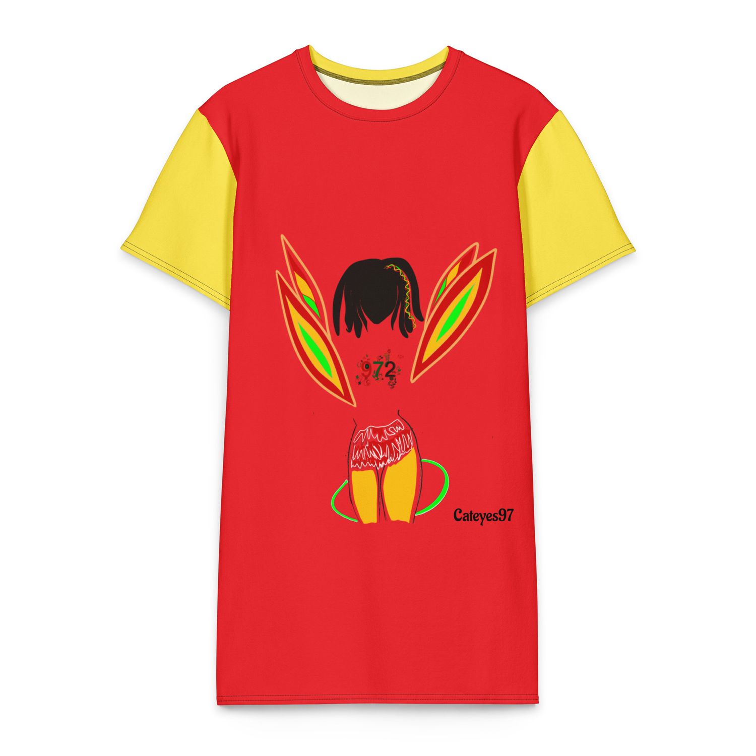 Robe Tee-shirt en coton 972 - 01670 Robe Tee-shirt en coton 972 - 01670