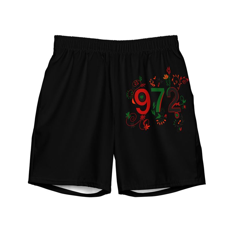 Short de bain recyclé noir 972 - 01679 Short de bain recyclé noir 972 - 01679