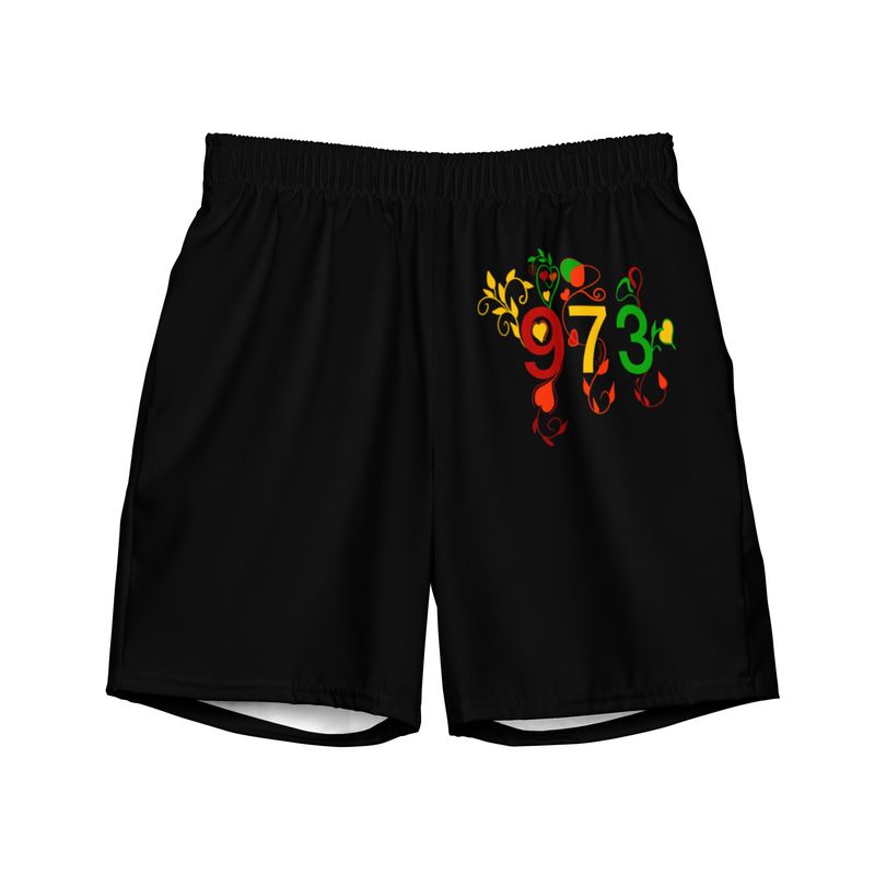 Short de bain recyclé noir 973 - 01677 Short de bain recyclé noir 973 - 01677