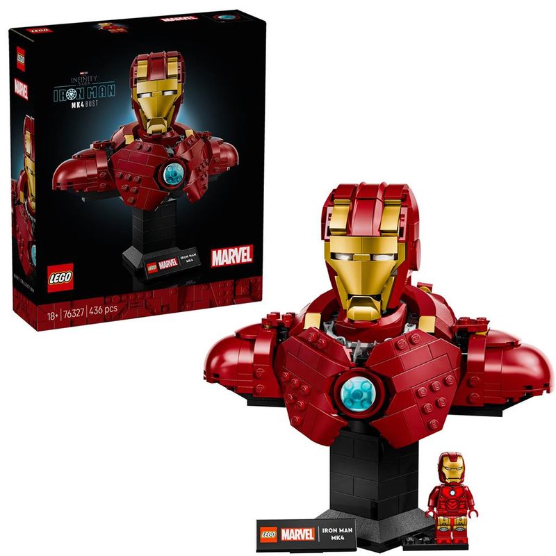Iron Man MK4 Buste Lego 76327 Super Heroes Marvel