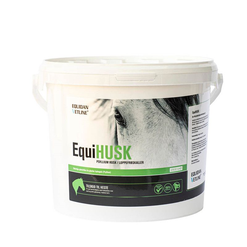 EquiHUSK Loppefrøskaller - 2,5 kg
