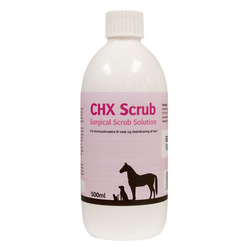 CHX Scrub klorhexidinsæbe 4% - 500 ml