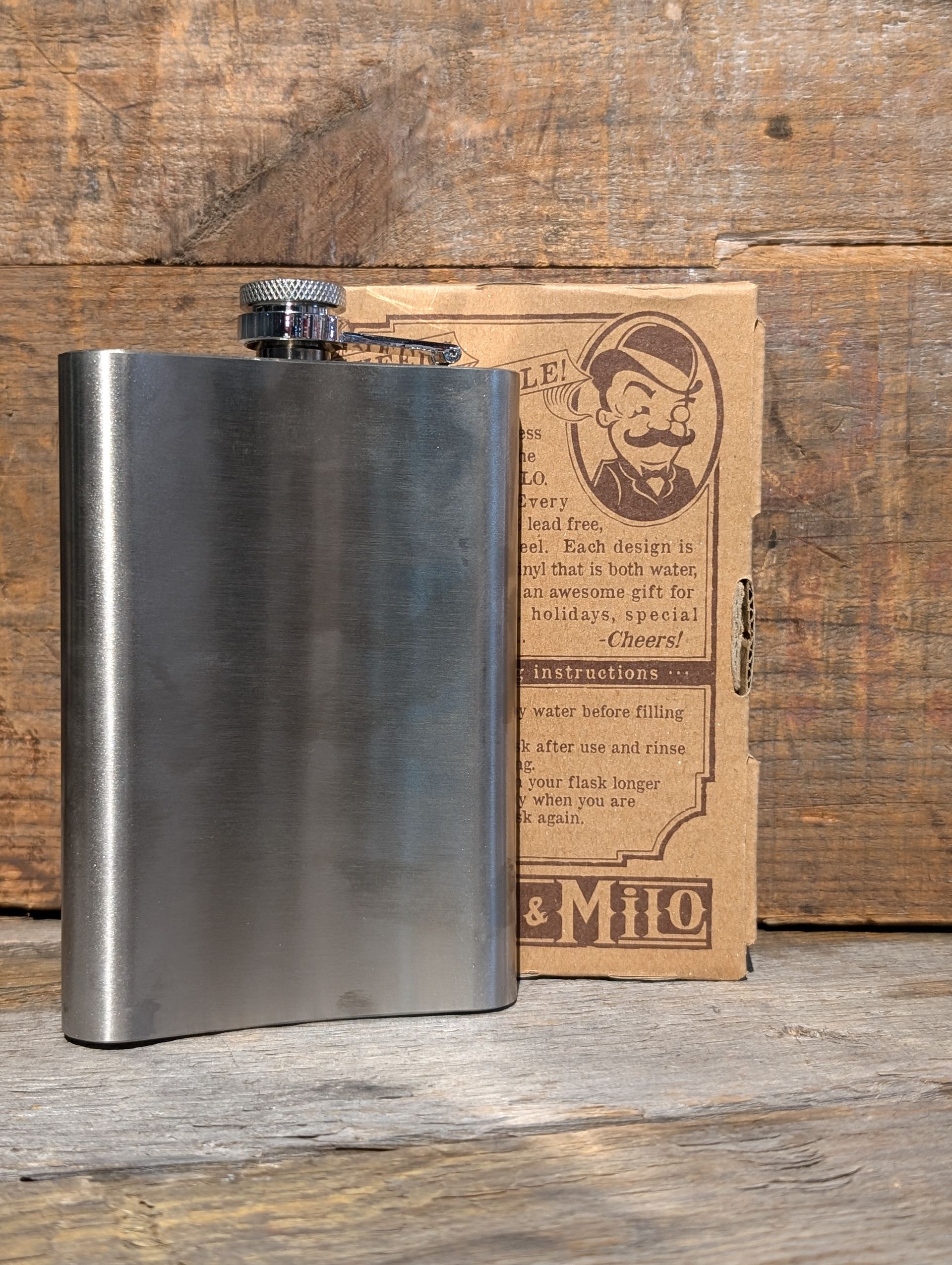 Free Shipping 1910 Auto Cycle Flask