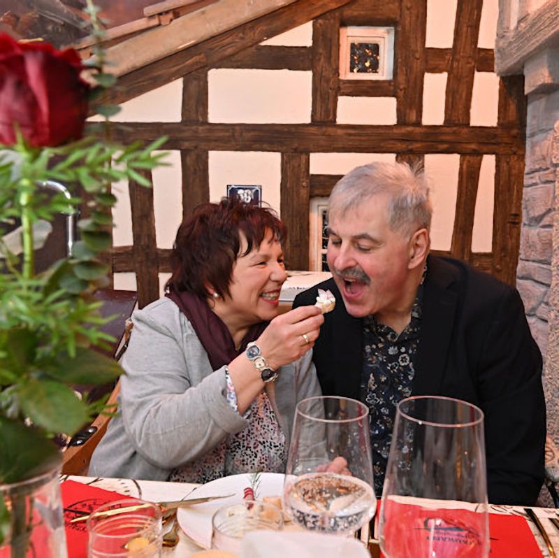 "Zeitsprung" Dinner für zwei – als Geschenk-Gutschein