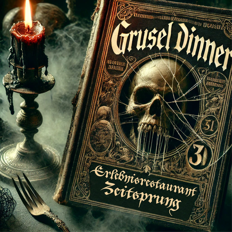 Grusel-Dinner für zwei – als Geschenk-Gutschein