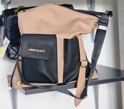 Torebka klasyczna shopper renomowanej marki Massimo Contti skóra ekologiczna