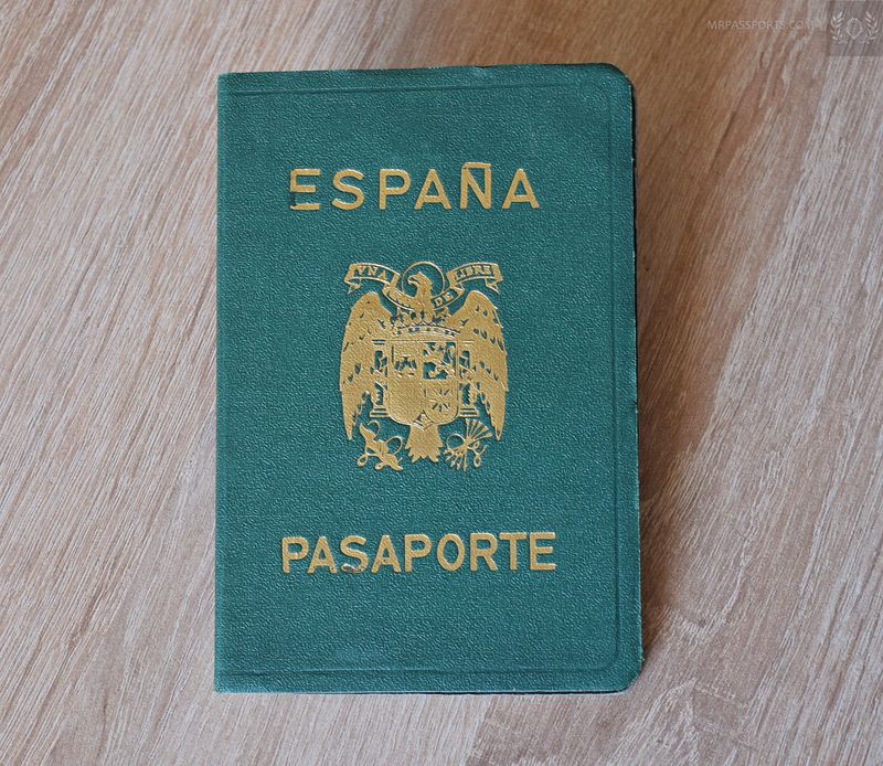 Spain 1955-1957 with Gibraltar Visas