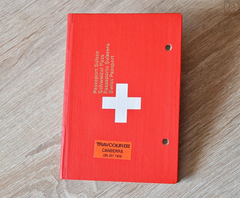 Switzerland 1988-2001 (13 years!) full of Visas