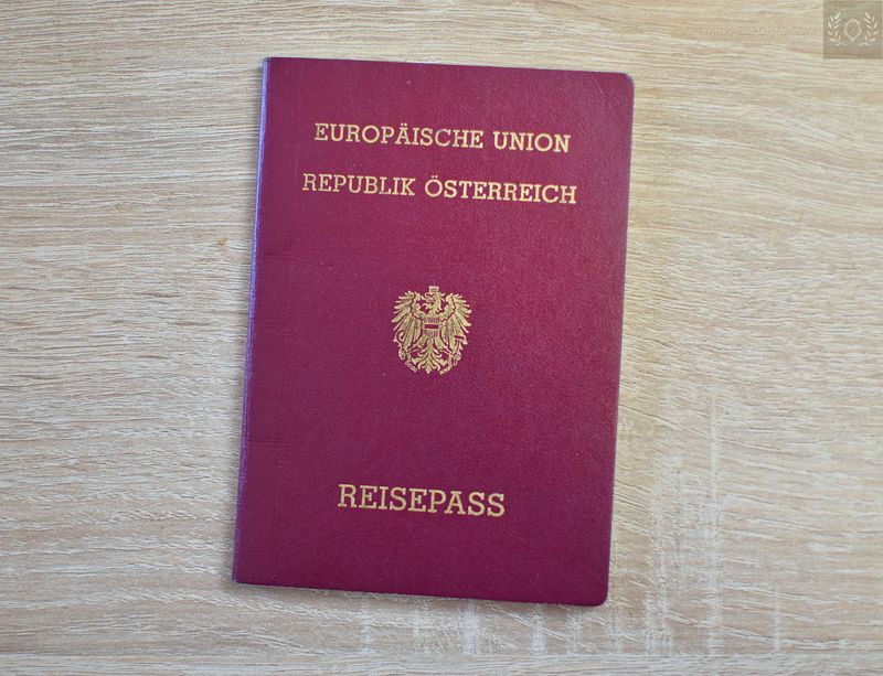 Austria 1998-2008 passport