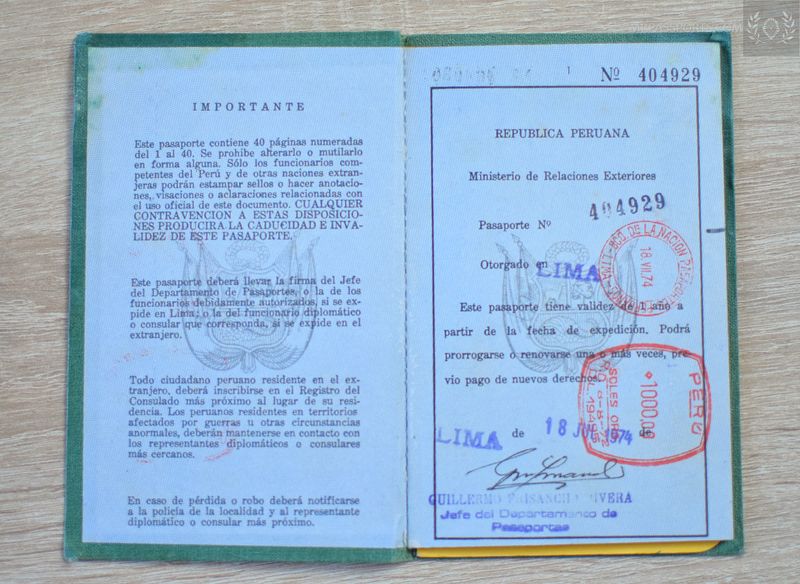 Peru 1974-1976
