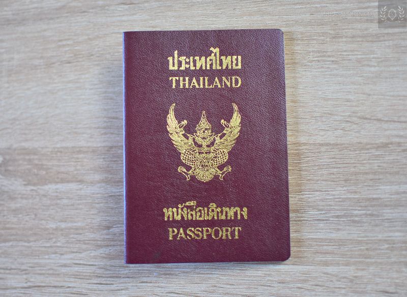 Thailand 2001-2006 passport