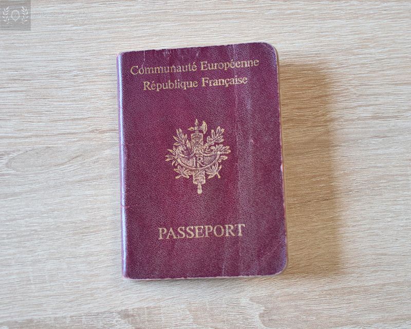 France 1989-1996, full of Visas