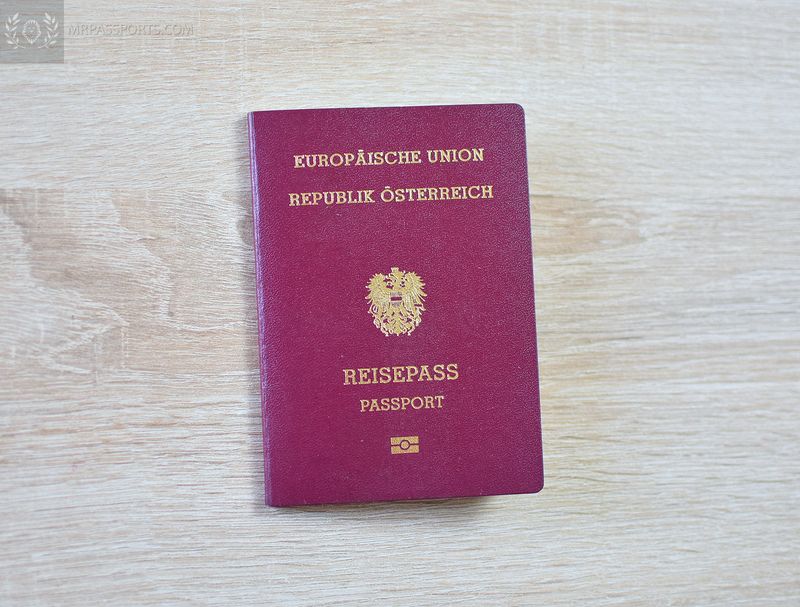Austria 2017 biometric passport