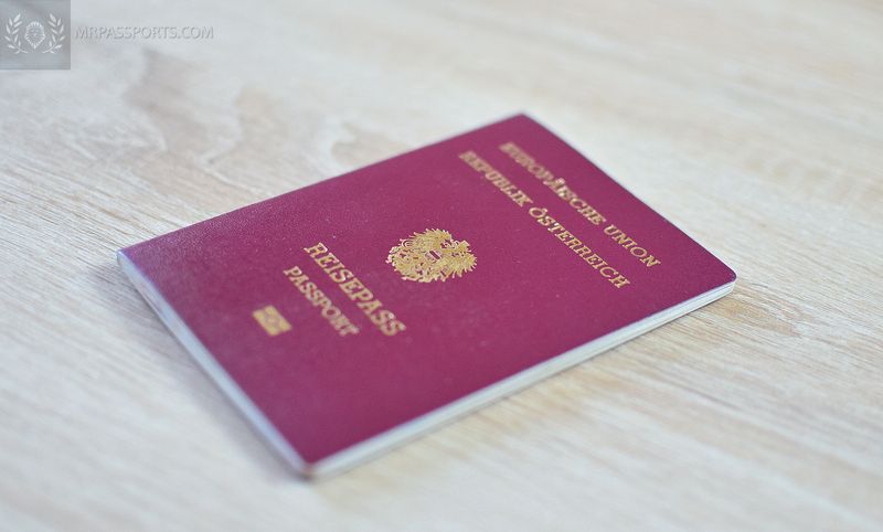 Austria 2017 biometric passport / e-passport
