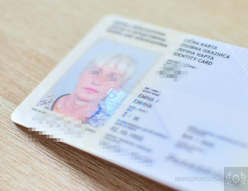 Bosnia and Herzegovina ID card