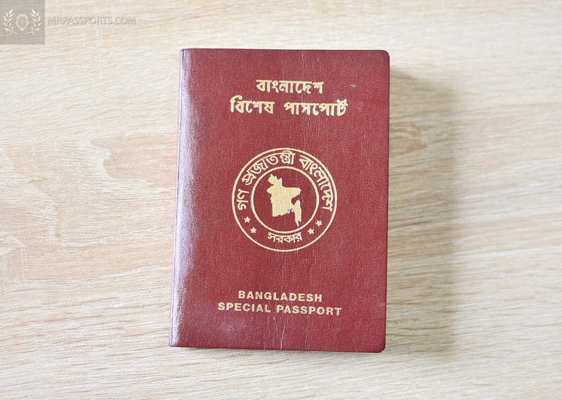 Bangladesh 1999-2004 brown Special Passport