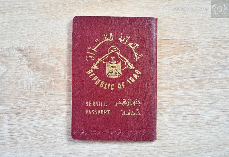 Middle East, 2001-2005 Service Passport