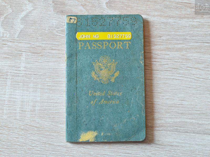 USA 1971-1976, Given at Hawaii  w/ many interesting Asian visas
