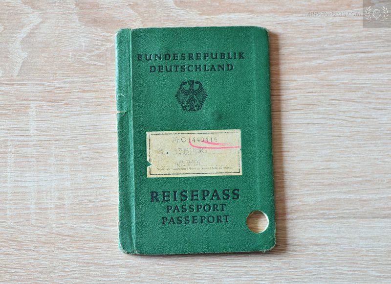 Germany 1967-1977 w/ interesting visas