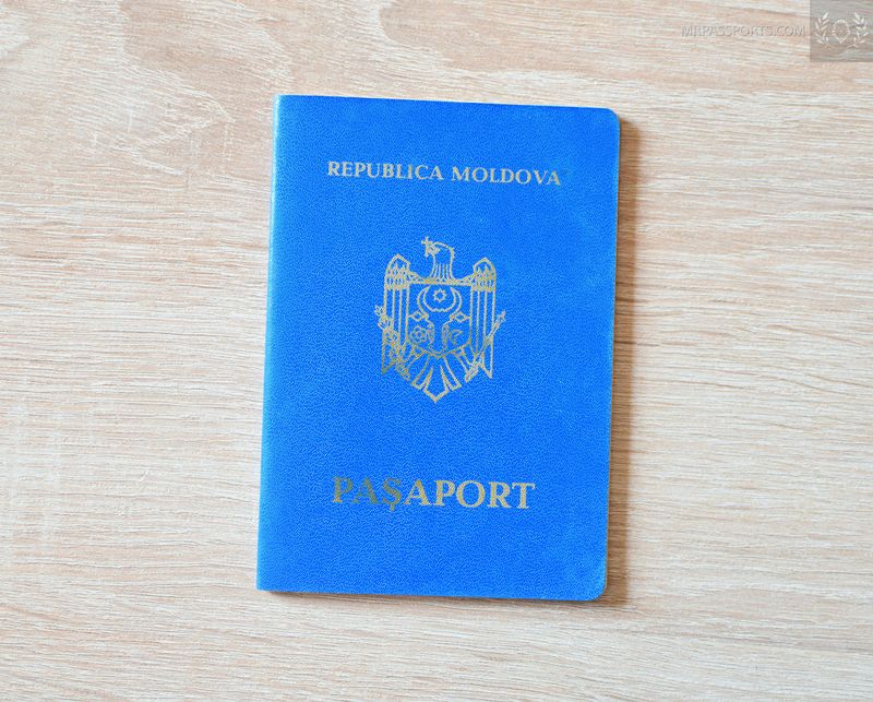 Moldova 2004-2009 passport, Israel resident