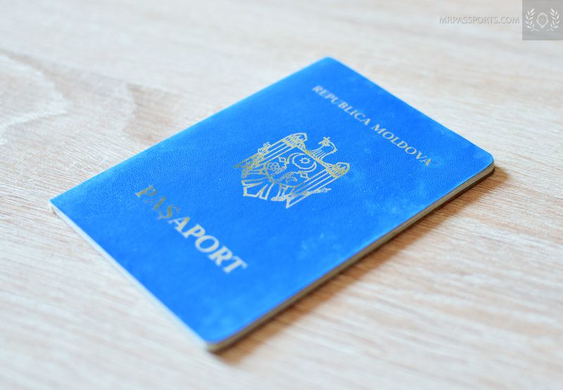 Moldova 2004-2009 passport, Israel resident