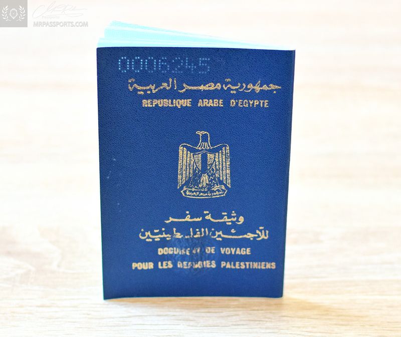 Egypt trv.-doc. for Palestinian refugees 2008-2013