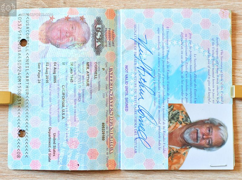 USA 2005-2015 prebiometric passport