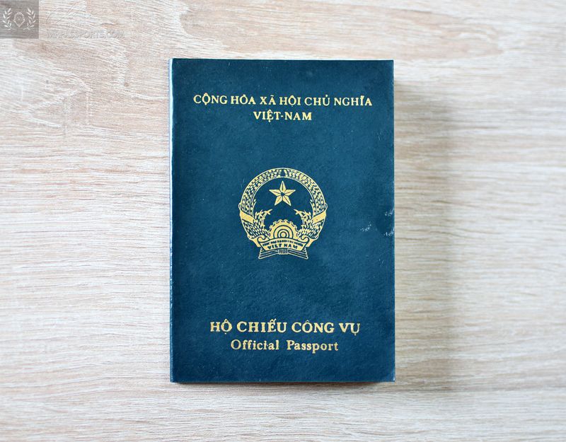 Vietnam Official Passport 1995-2000