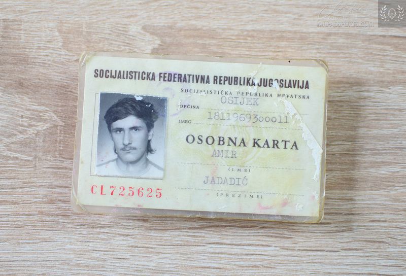 Yugoslavia: Croatian 1986 ID card