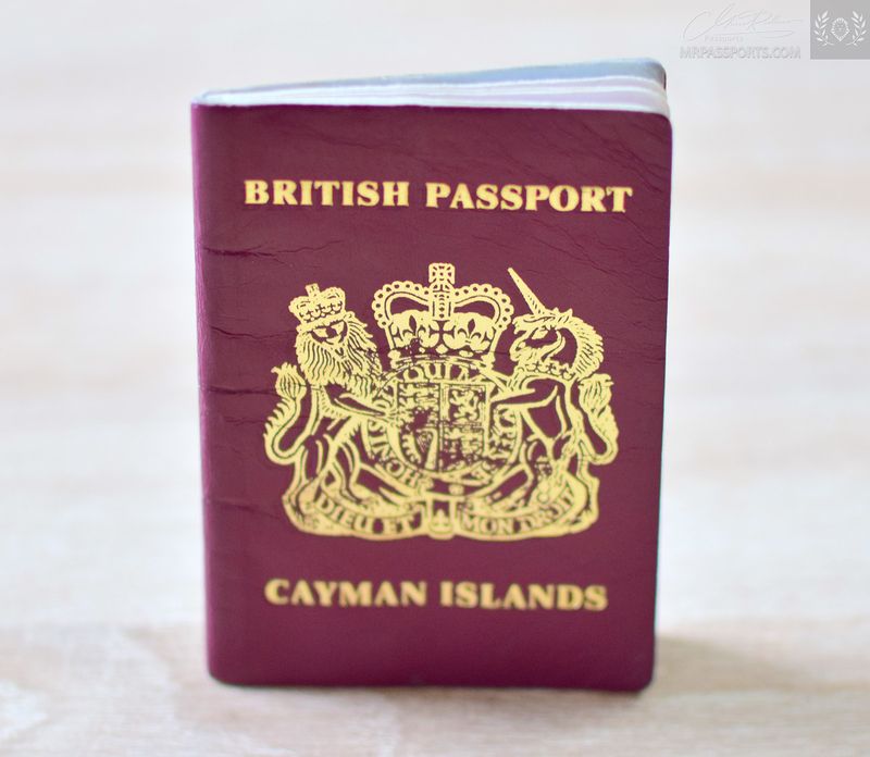 British Passport - Cayman Islands 2015-2020