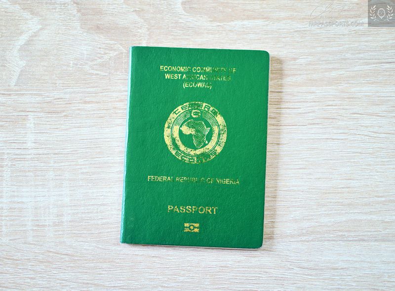 Nigeria 2010-2015 biometric Passport, ECOWAS