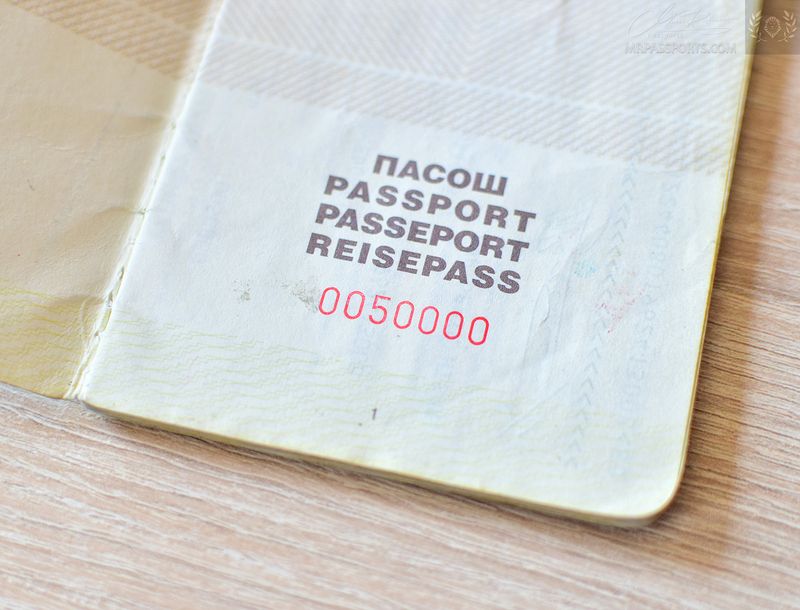Macedonia 1993-2003, No. 0050000, full of Visas