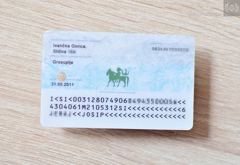 Slovenia 2011-2021 ID card