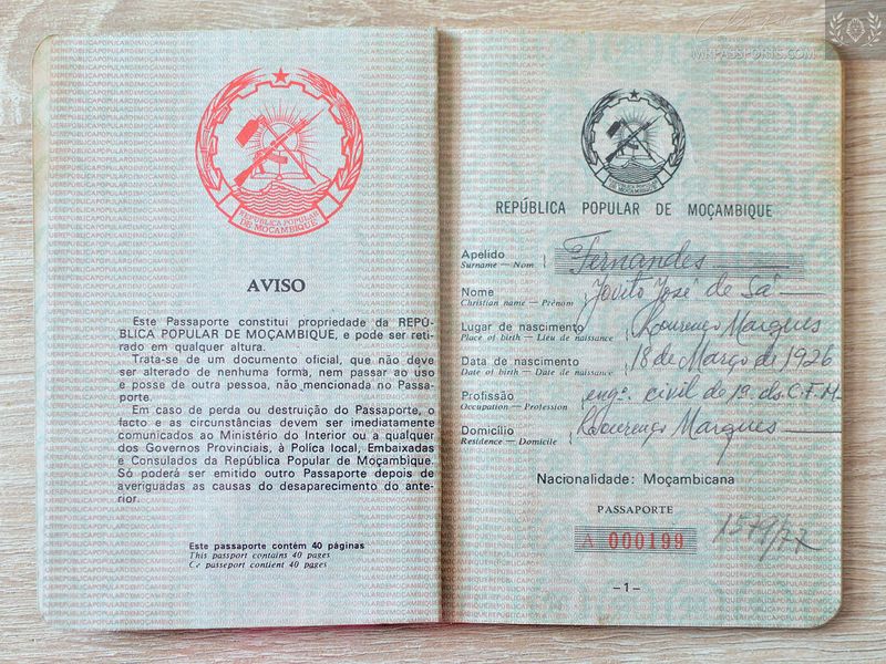 Mozambique 1976-1978,  No. A000199
