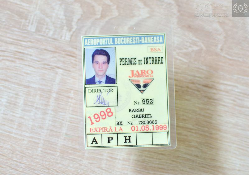 Bucharest Băneasa Intl. Airport: Access permit / Driver license