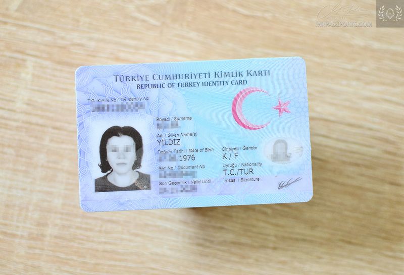Turkey / Türkiye biometric Identity card