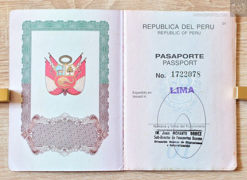 Peru 1998-2007 w/ additional photo