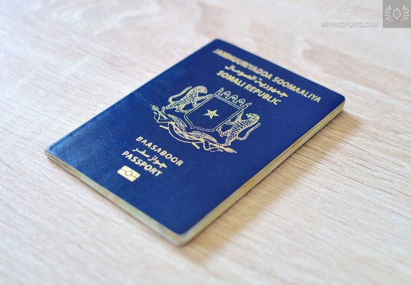 Somalia 2014-2019 biometric passport / e-passport