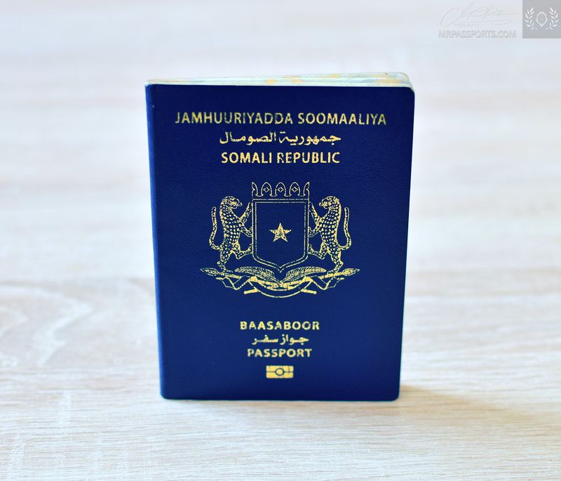 Somalia 2014-2019 biometric passport / e-passport