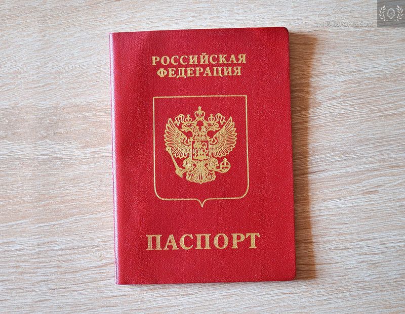 Ru. 2003-2008 passport, issued in Bulgaria