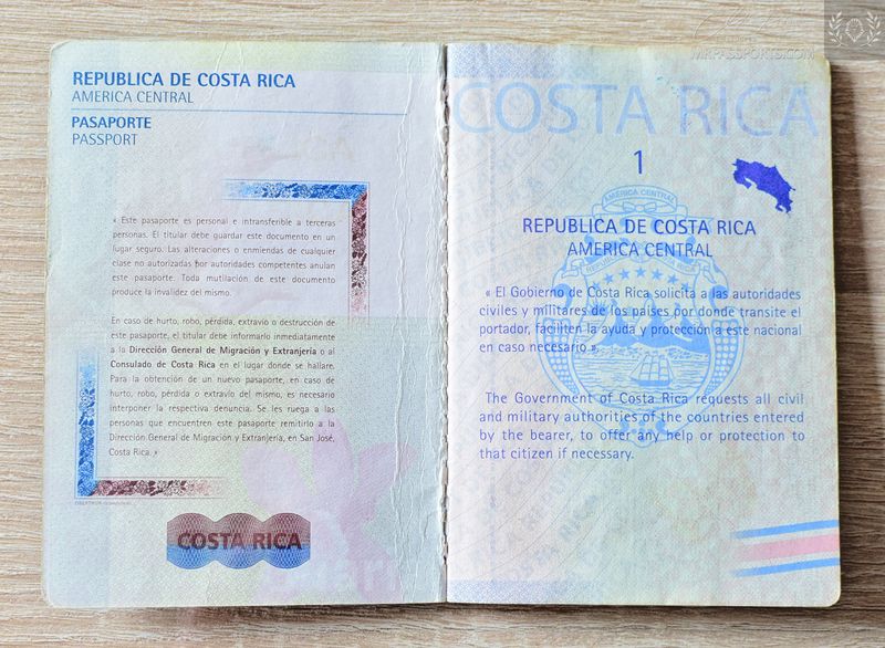 Costa Rica 2012-2018, full of visas