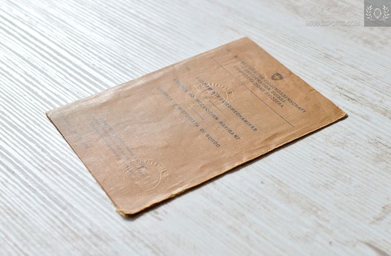 Switzerland 1971-1983 Flight engineer's licence Convair 30A, DC-8